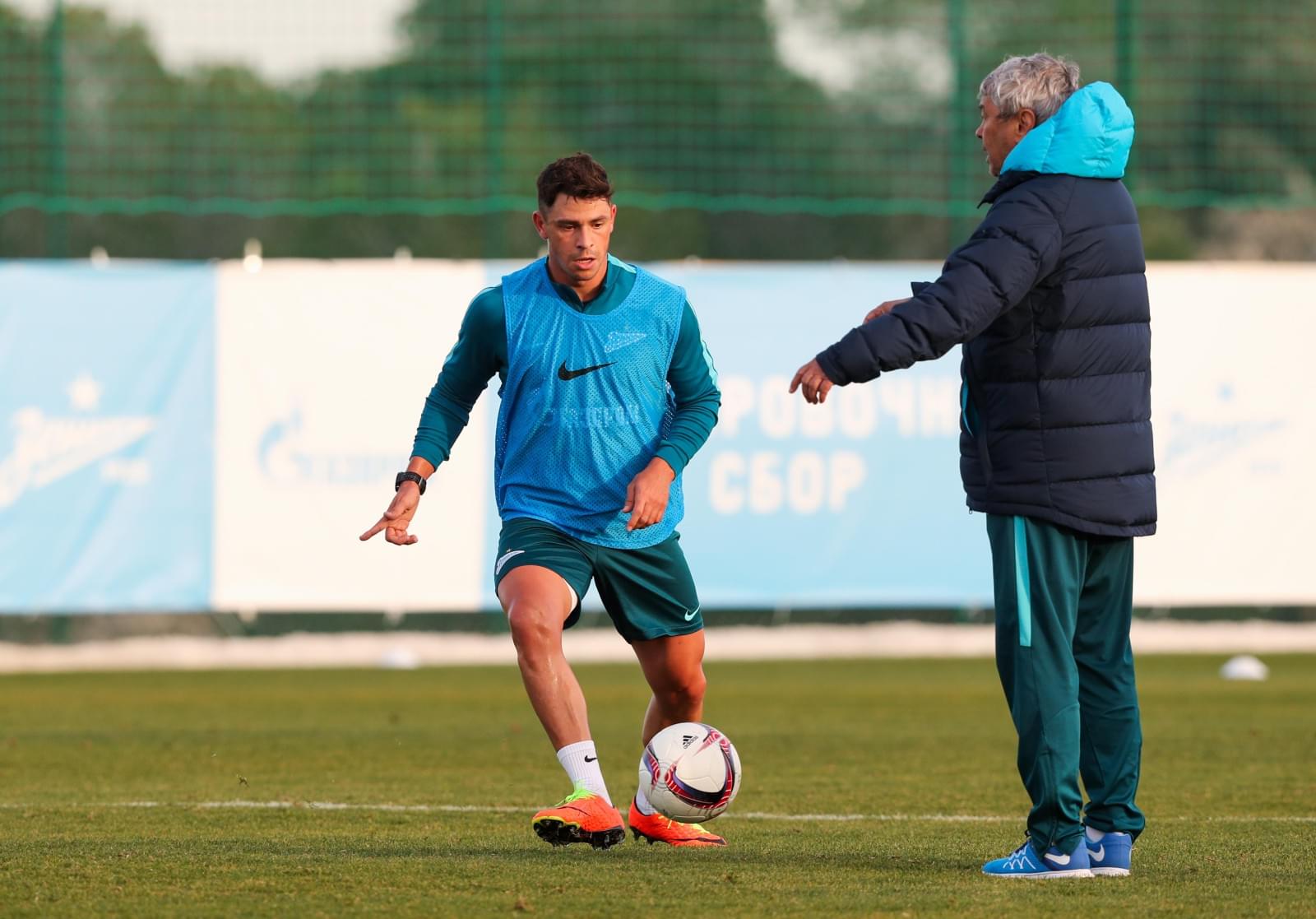 Вторые «Газпром»-тренировочные сборы в Испании: 31 января, вечерняя тренировка