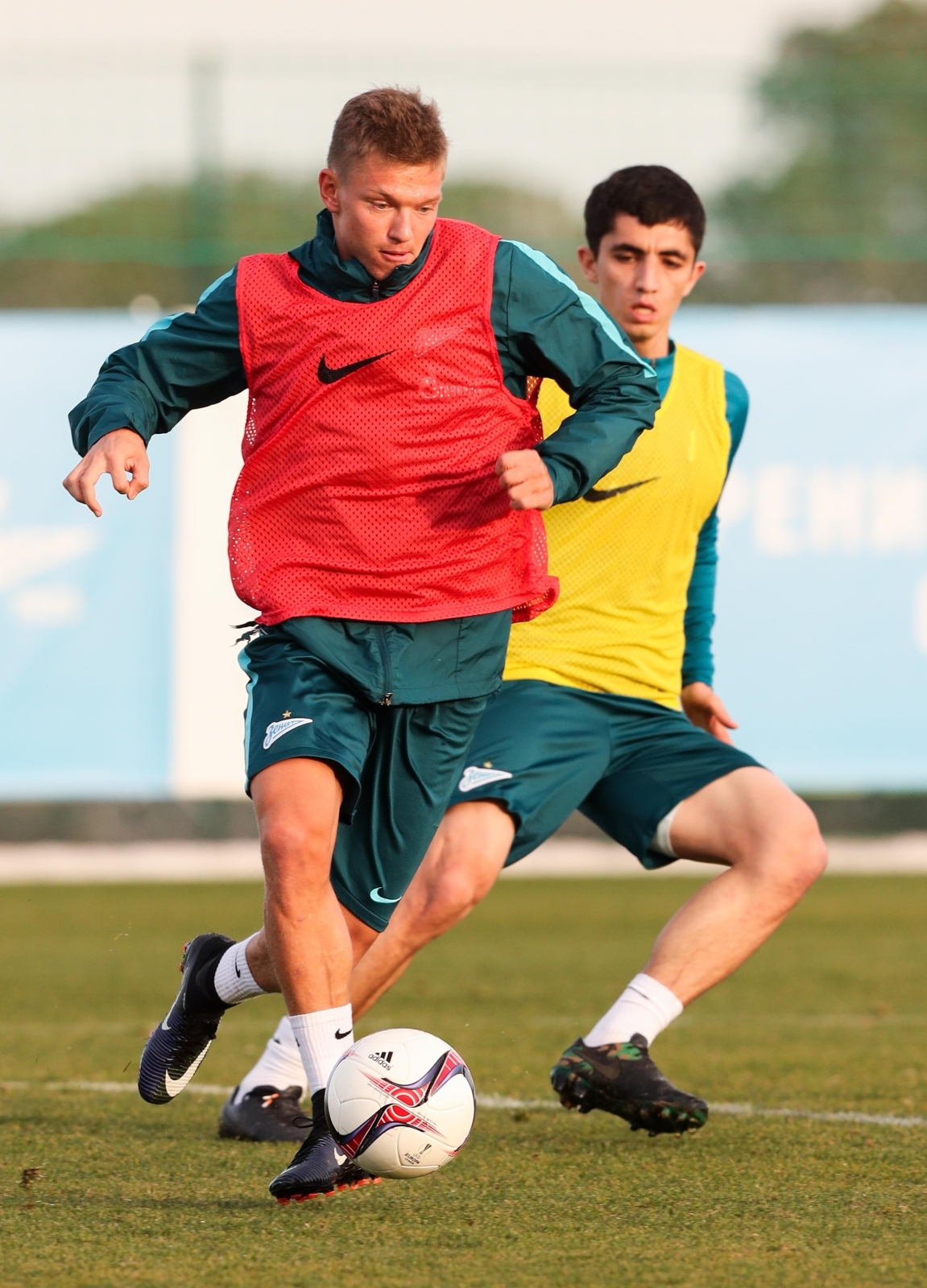 Вторые «Газпром»-тренировочные сборы в Испании: 31 января, вечерняя тренировка