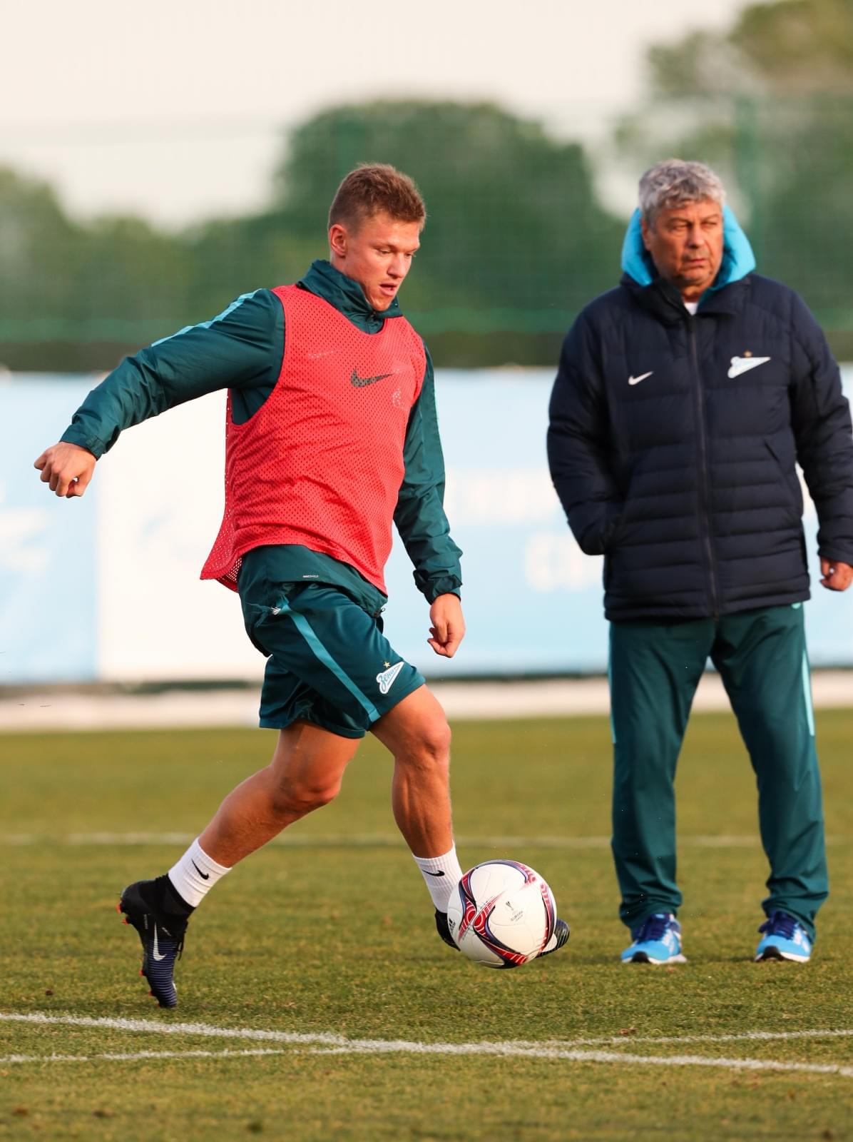 Вторые «Газпром»-тренировочные сборы в Испании: 31 января, вечерняя тренировка