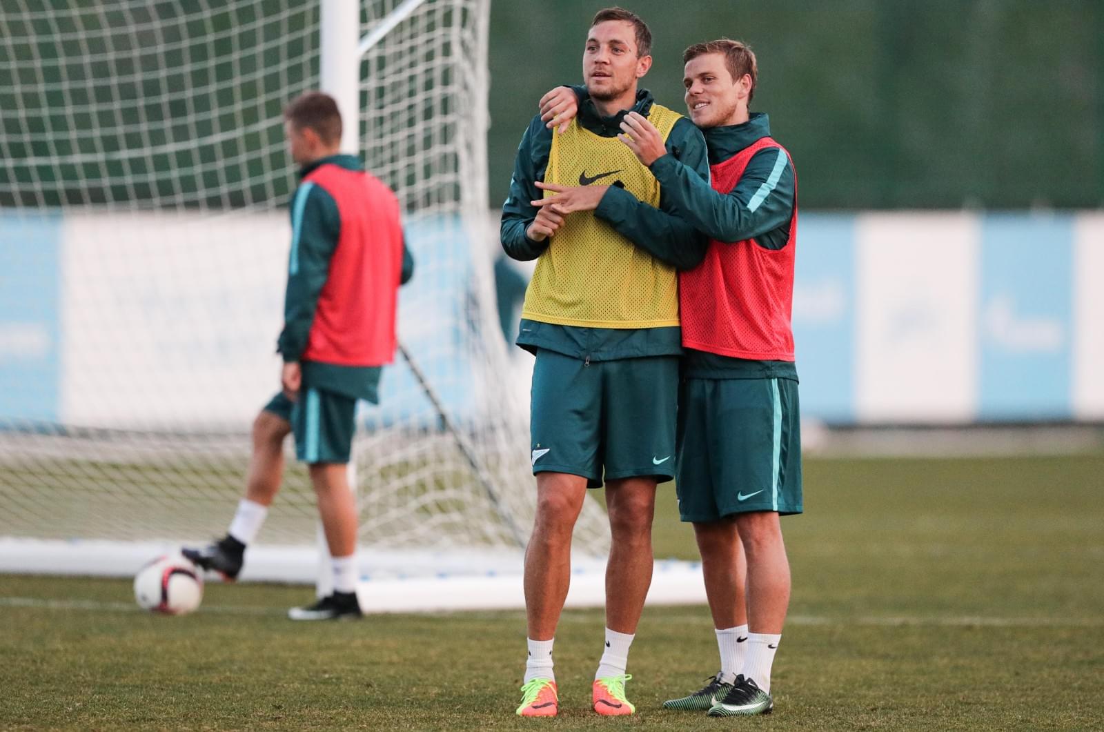 Вторые «Газпром»-тренировочные сборы в Испании: 31 января, вечерняя тренировка