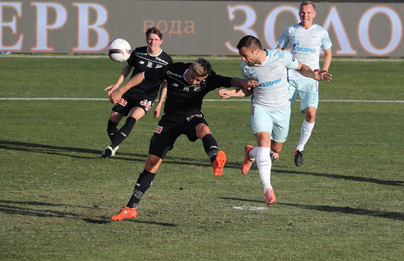 Товарищеский матч «Зенит» — «Одд»