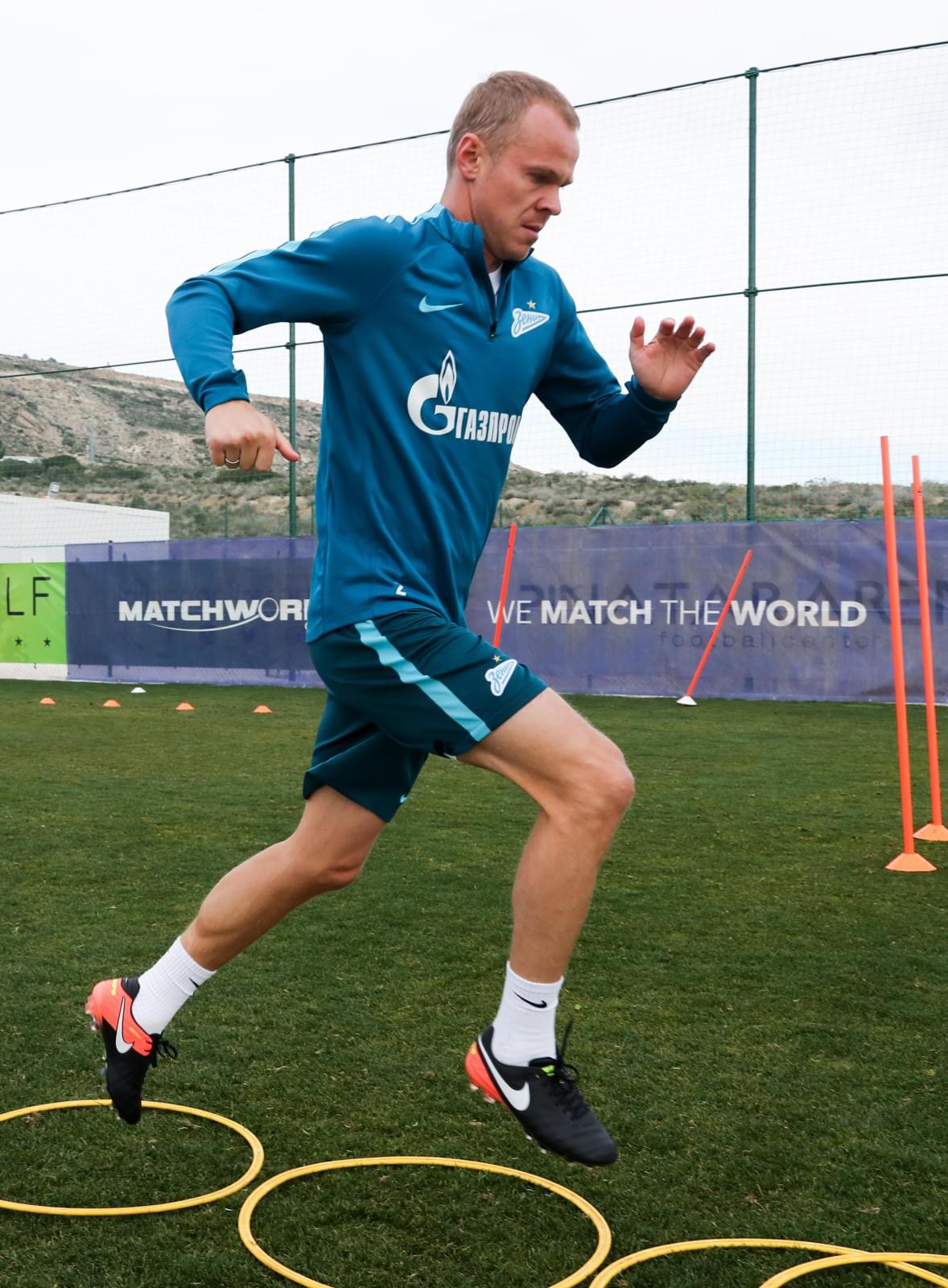 Вторые «Газпром»-тренировочные сборы в Испании: 3 февраля, утренняя тренировка