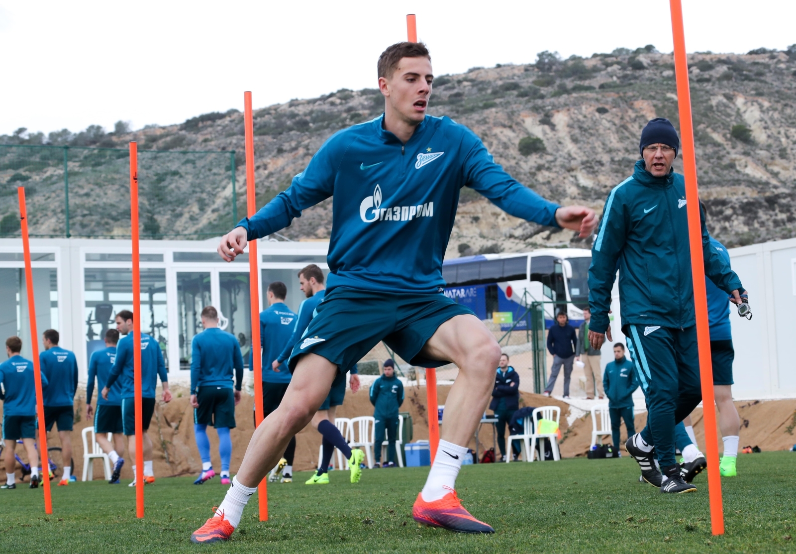 Вторые «Газпром»-тренировочные сборы в Испании: 3 февраля, утренняя тренировка