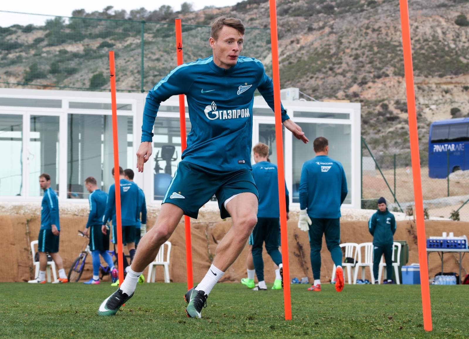 Вторые «Газпром»-тренировочные сборы в Испании: 3 февраля, утренняя тренировка