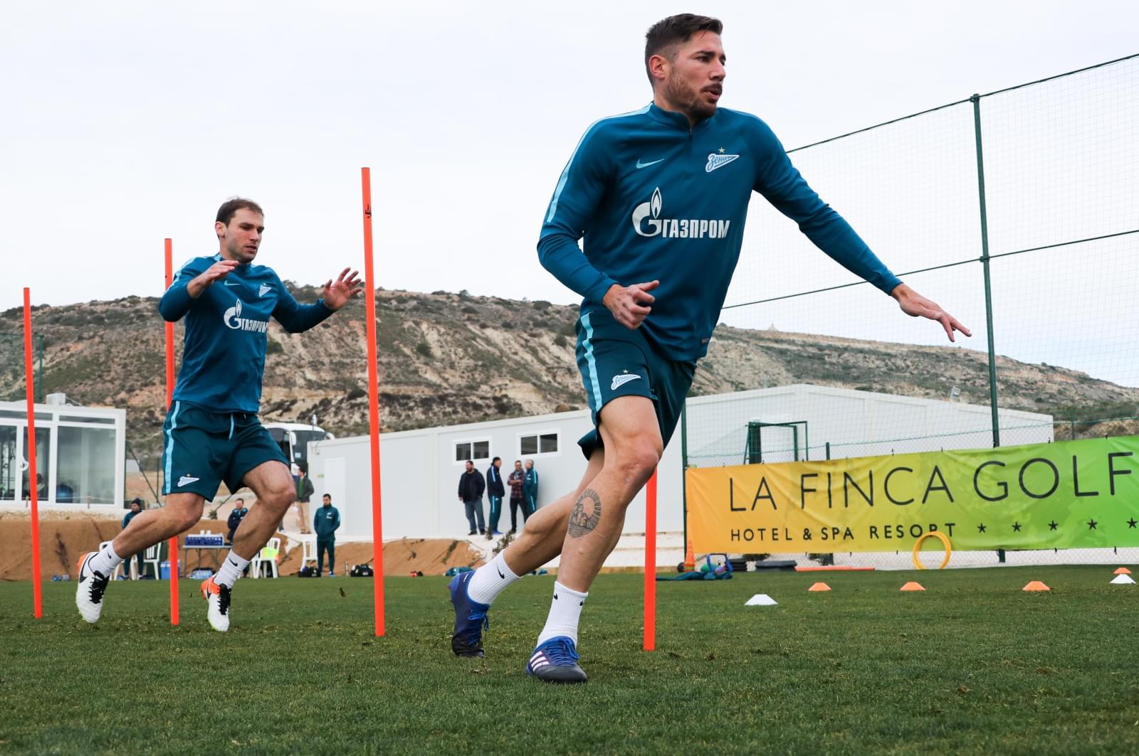 Вторые «Газпром»-тренировочные сборы в Испании: 3 февраля, утренняя тренировка