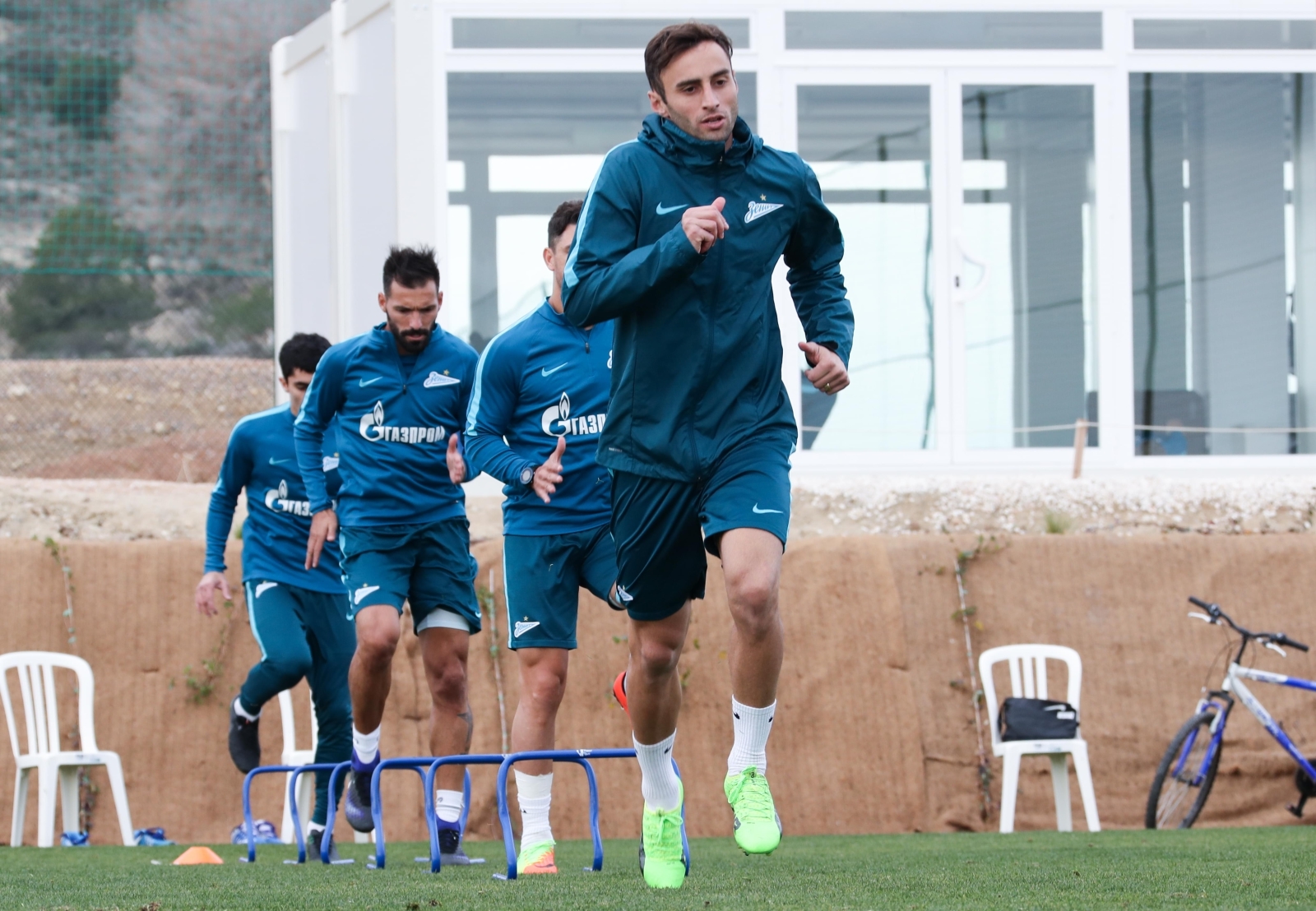 Вторые «Газпром»-тренировочные сборы в Испании: 3 февраля, утренняя тренировка