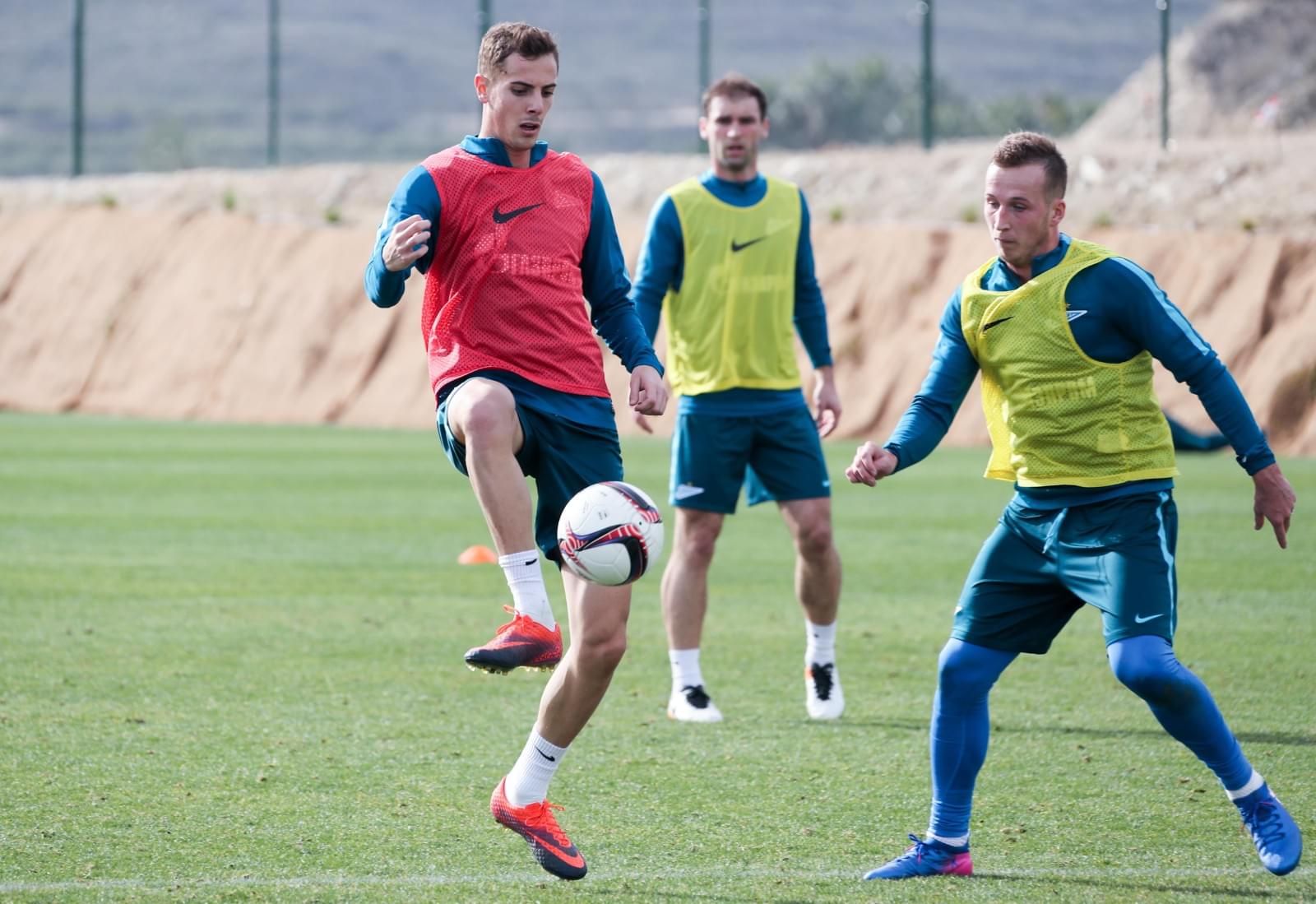 Вторые «Газпром»-тренировочные сборы в Испании: 3 февраля, утренняя тренировка