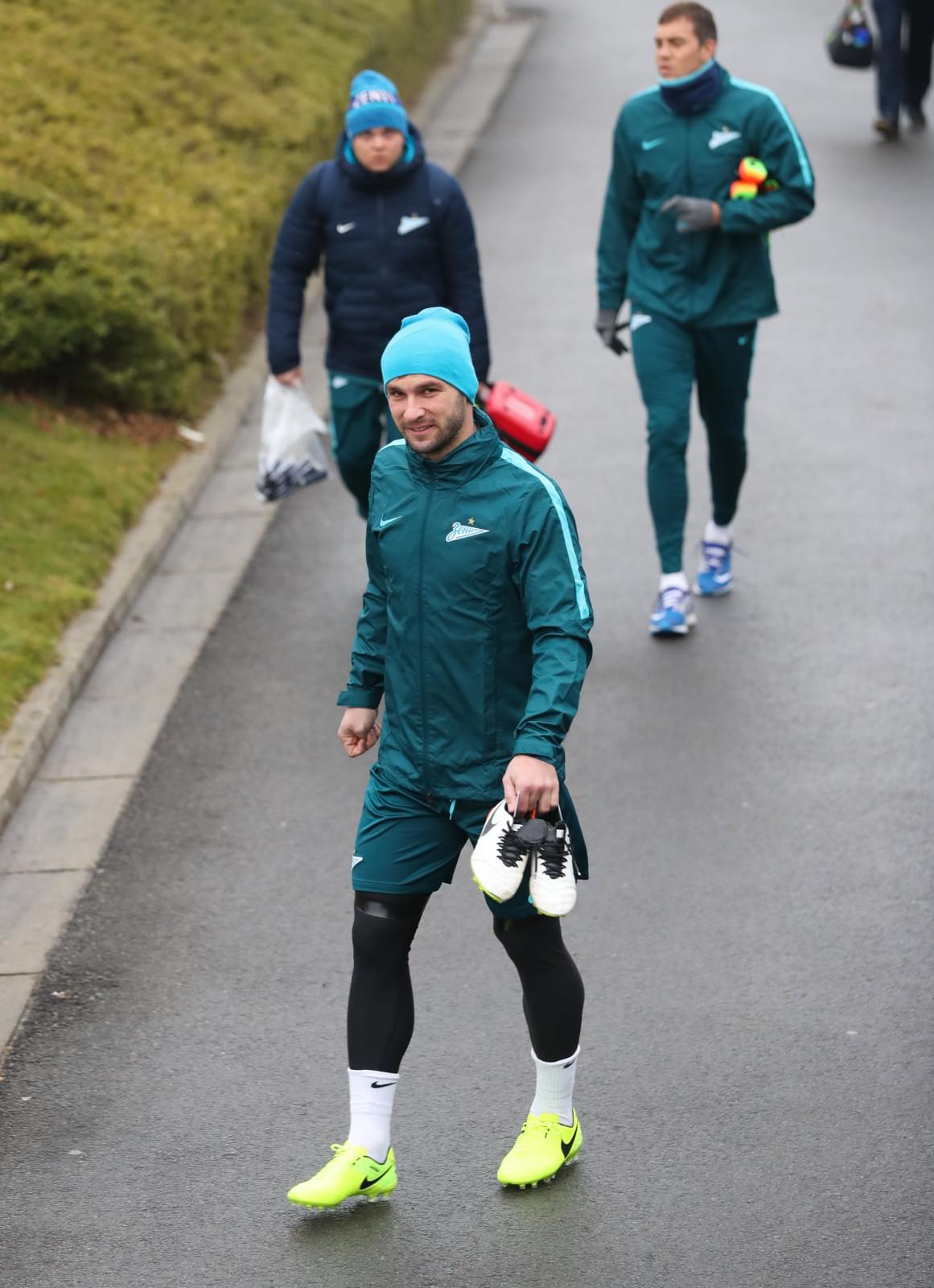 Третьи «Газпром»-тренировочные сборы в Бельгии: 11 февраля, вечерняя тренировка