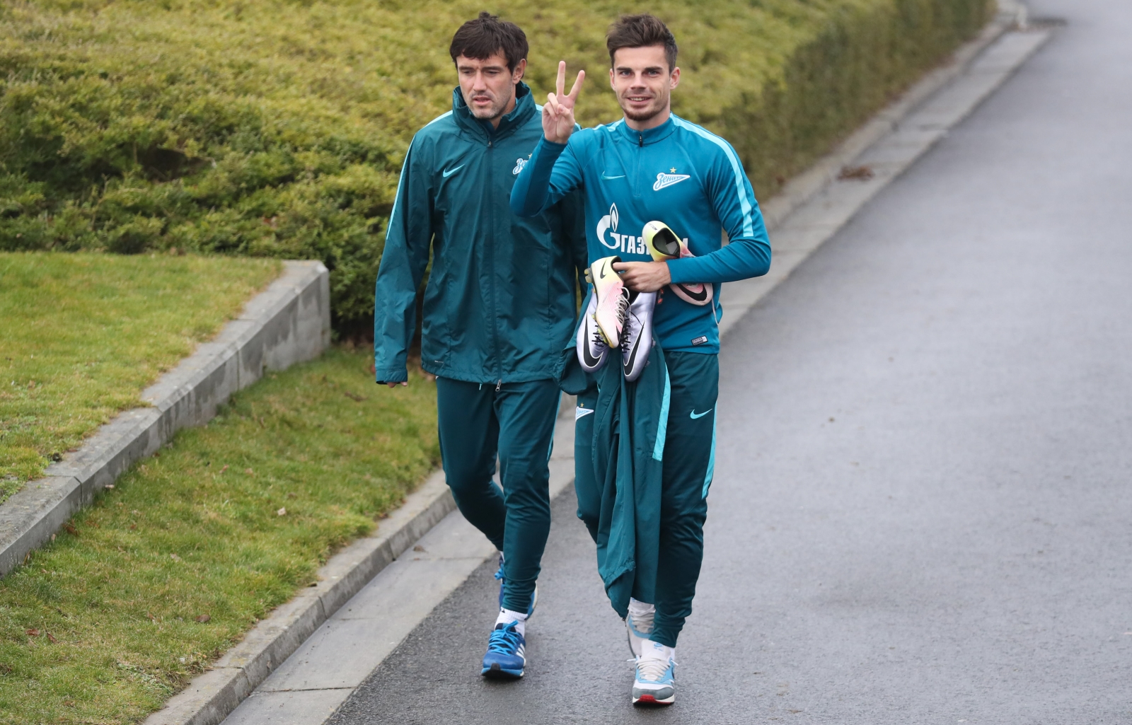 Третьи «Газпром»-тренировочные сборы в Бельгии: 11 февраля, вечерняя тренировка