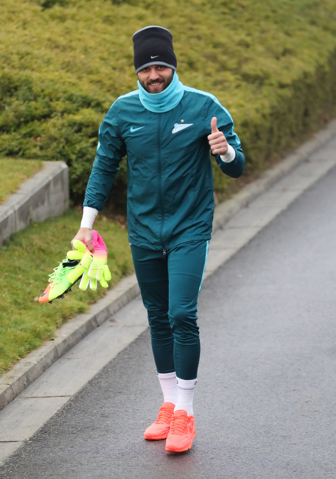 Третьи «Газпром»-тренировочные сборы в Бельгии: 11 февраля, вечерняя тренировка