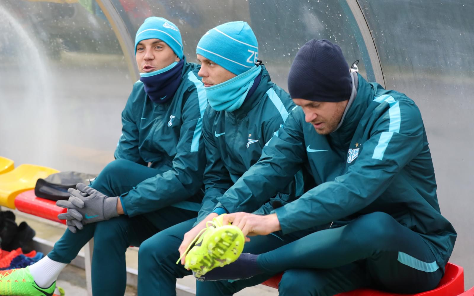 Третьи «Газпром»-тренировочные сборы в Бельгии: 11 февраля, вечерняя тренировка