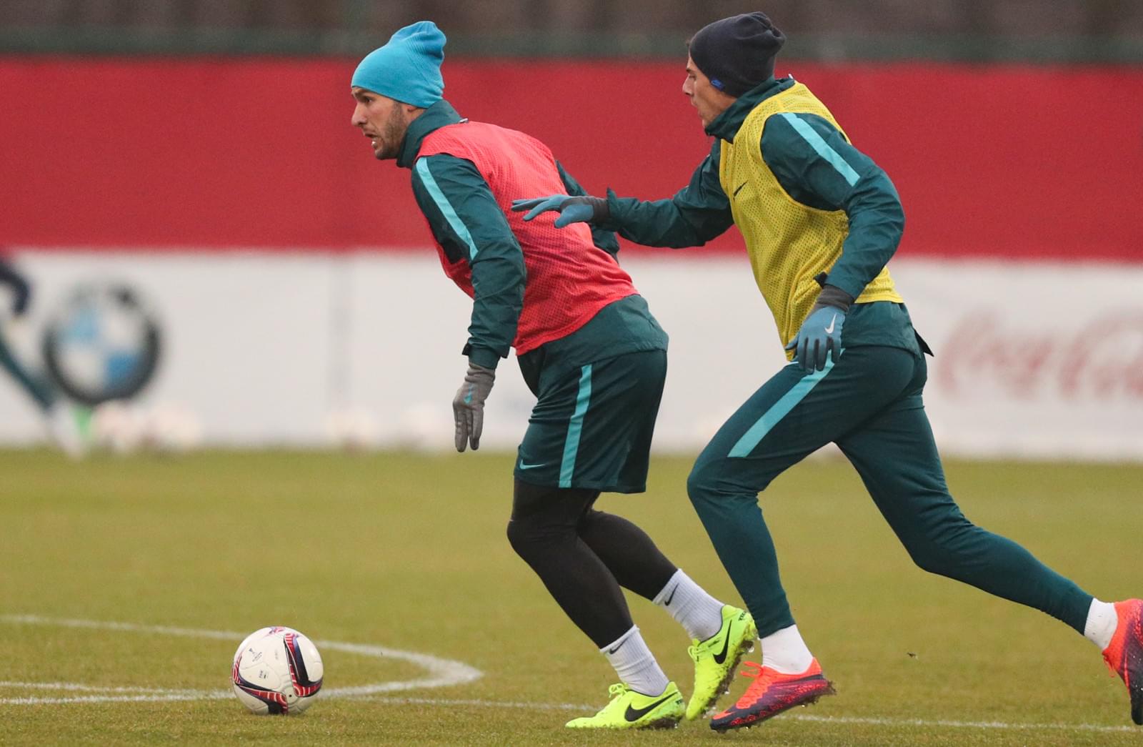 Третьи «Газпром»-тренировочные сборы в Бельгии: 11 февраля, вечерняя тренировка