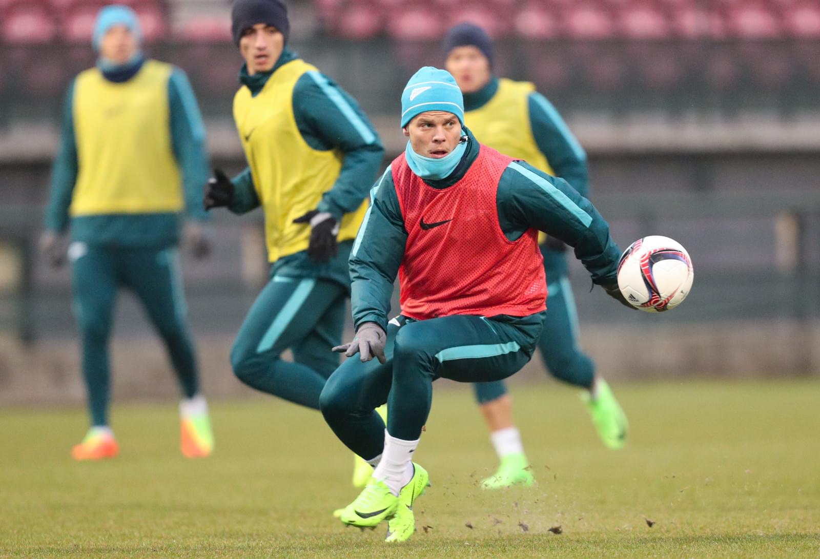 Третьи «Газпром»-тренировочные сборы в Бельгии: 11 февраля, вечерняя тренировка