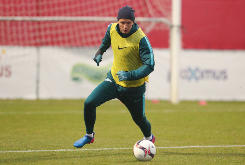 Третьи «Газпром»-тренировочные сборы в Бельгии: 11 февраля, вечерняя тренировка