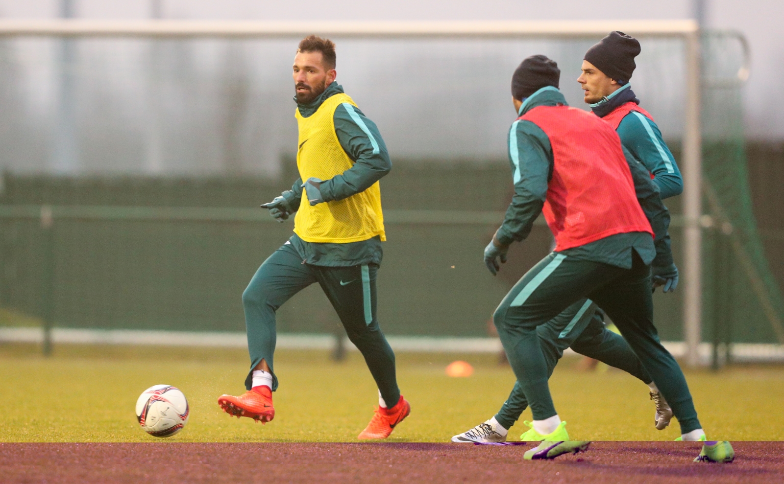 Третьи «Газпром»-тренировочные сборы в Бельгии: 11 февраля, вечерняя тренировка