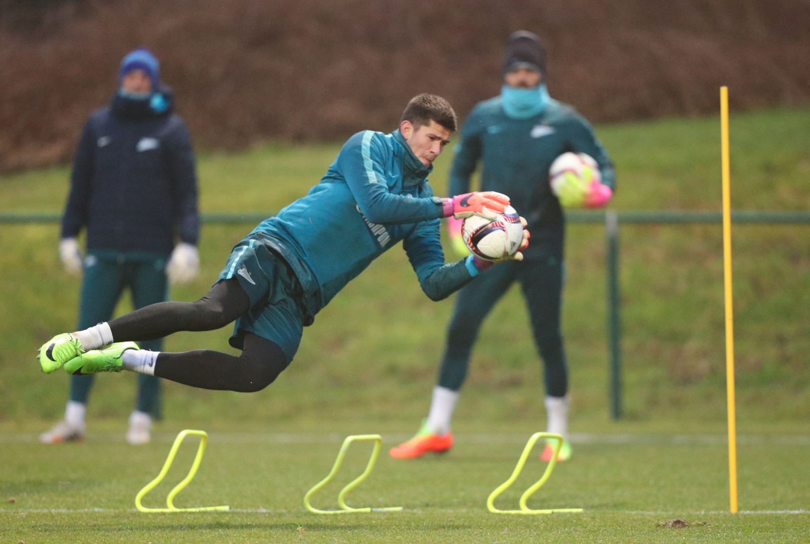 Третьи «Газпром»-тренировочные сборы в Бельгии: 11 февраля, вечерняя тренировка