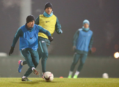 Третьи «Газпром»-тренировочные сборы в Бельгии: 11 февраля, вечерняя тренировка