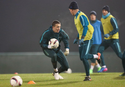 Третьи «Газпром»-тренировочные сборы в Бельгии: 11 февраля, вечерняя тренировка