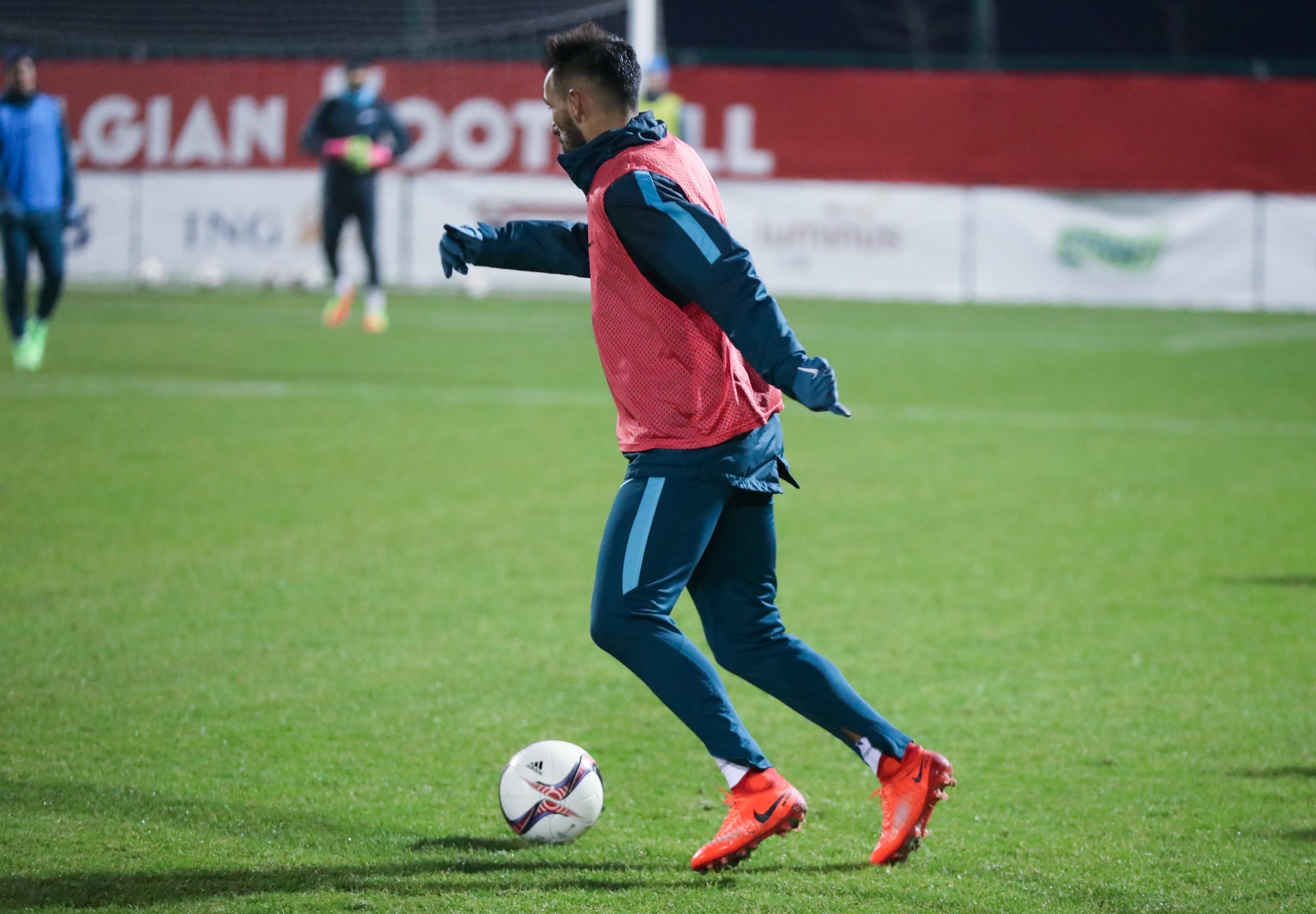 Третьи «Газпром»-тренировочные сборы в Бельгии: 11 февраля, вечерняя тренировка