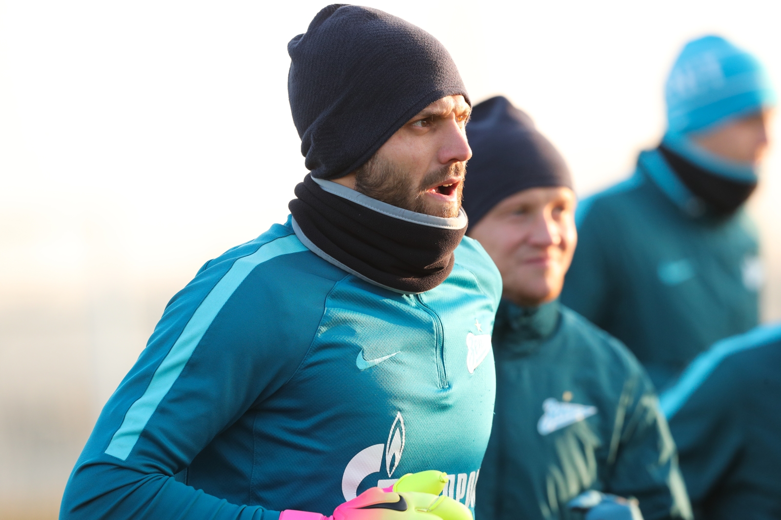 Третьи «Газпром»-тренировочные сборы в Бельгии: 13 февраля, вечерняя тренировка