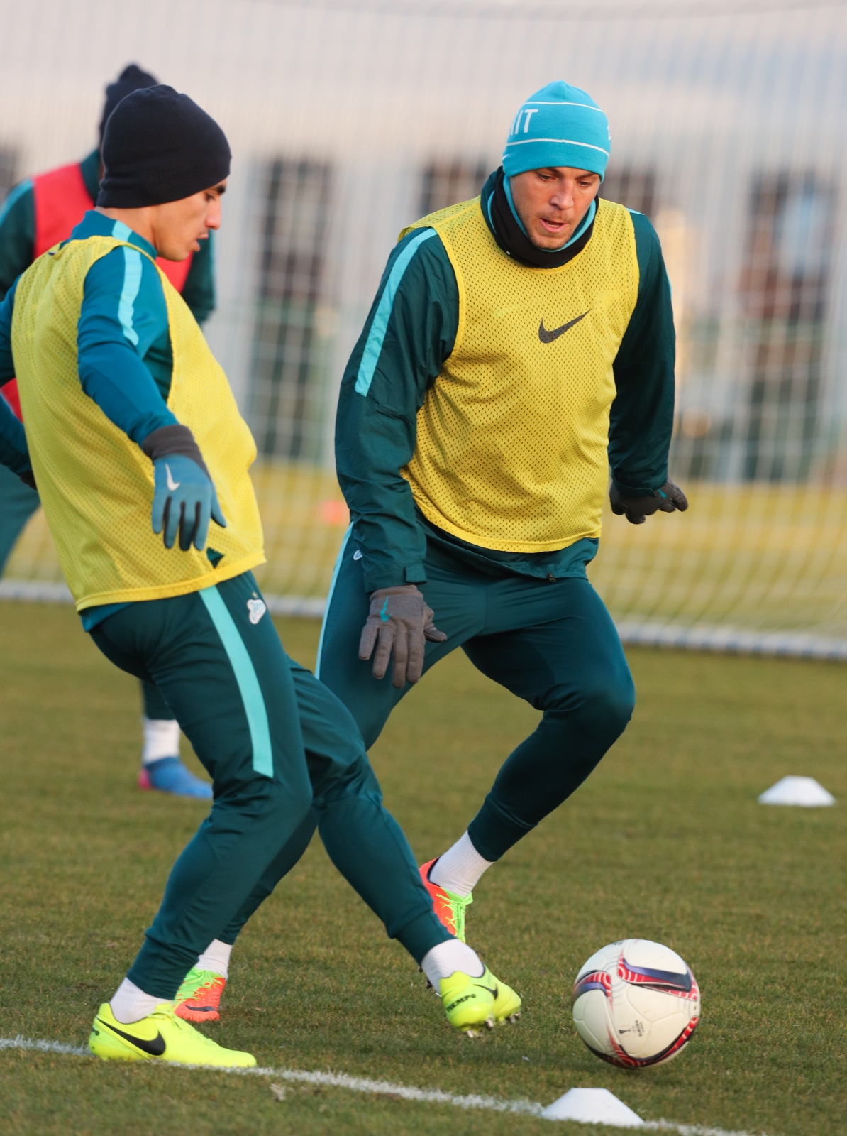 Третьи «Газпром»-тренировочные сборы в Бельгии: 13 февраля, вечерняя тренировка