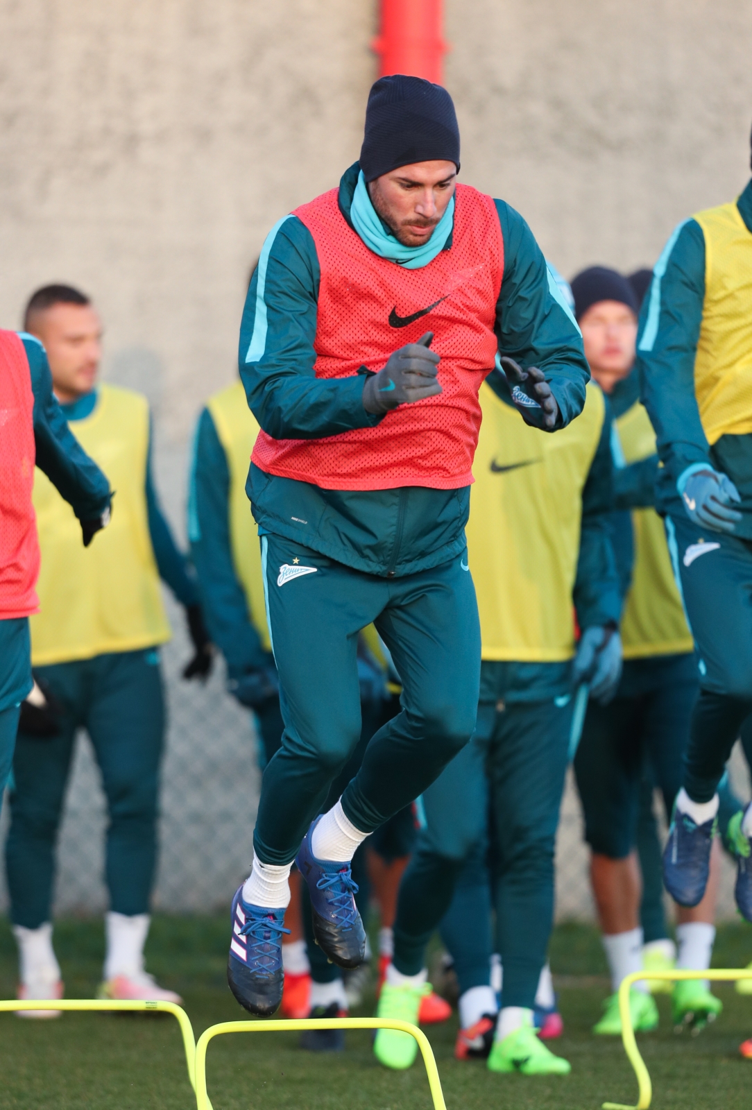 Третьи «Газпром»-тренировочные сборы в Бельгии: 13 февраля, вечерняя тренировка