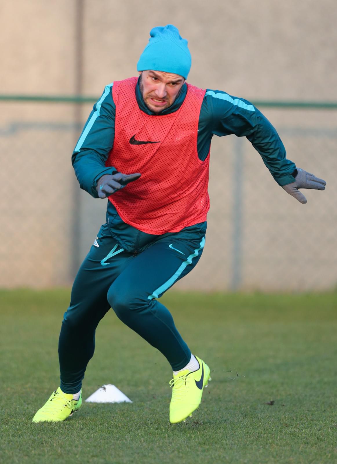 Третьи «Газпром»-тренировочные сборы в Бельгии: 13 февраля, вечерняя тренировка