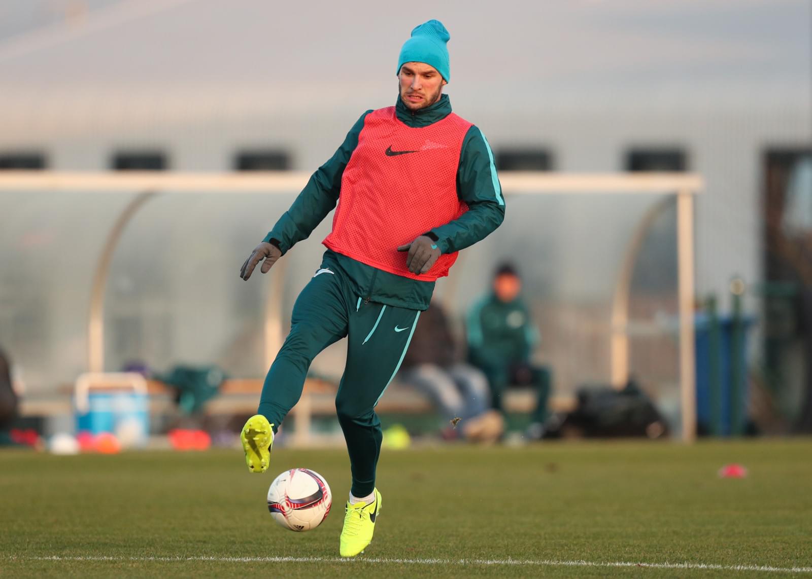 Третьи «Газпром»-тренировочные сборы в Бельгии: 13 февраля, вечерняя тренировка