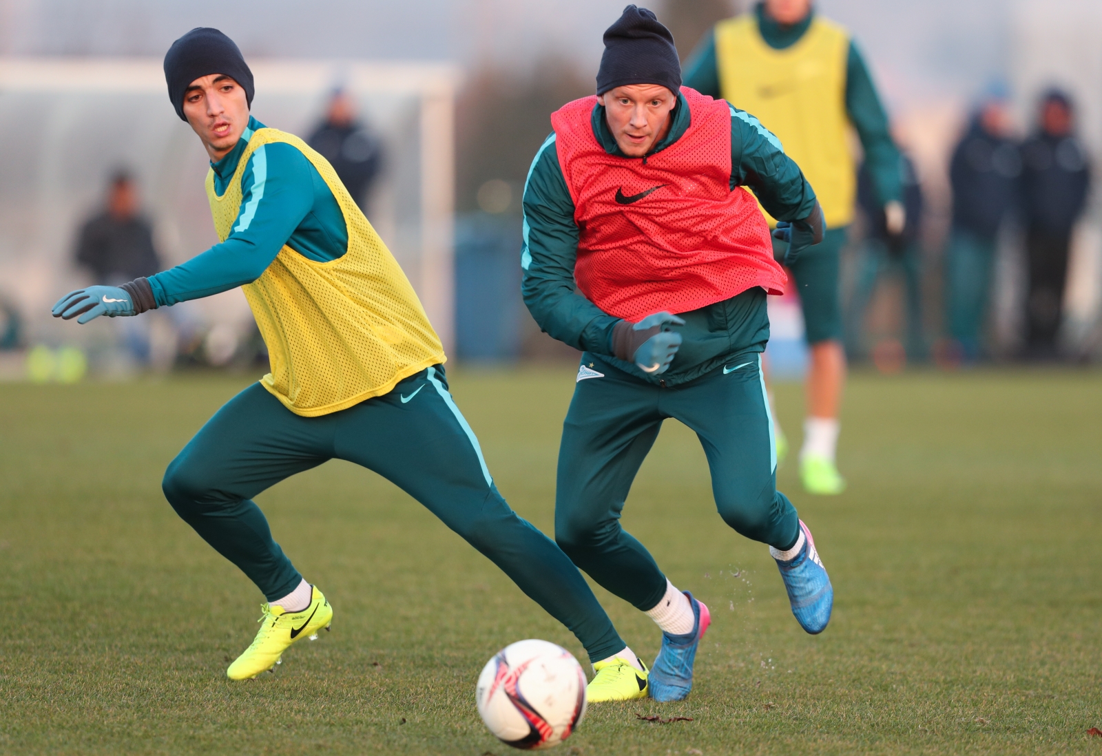 Третьи «Газпром»-тренировочные сборы в Бельгии: 13 февраля, вечерняя тренировка