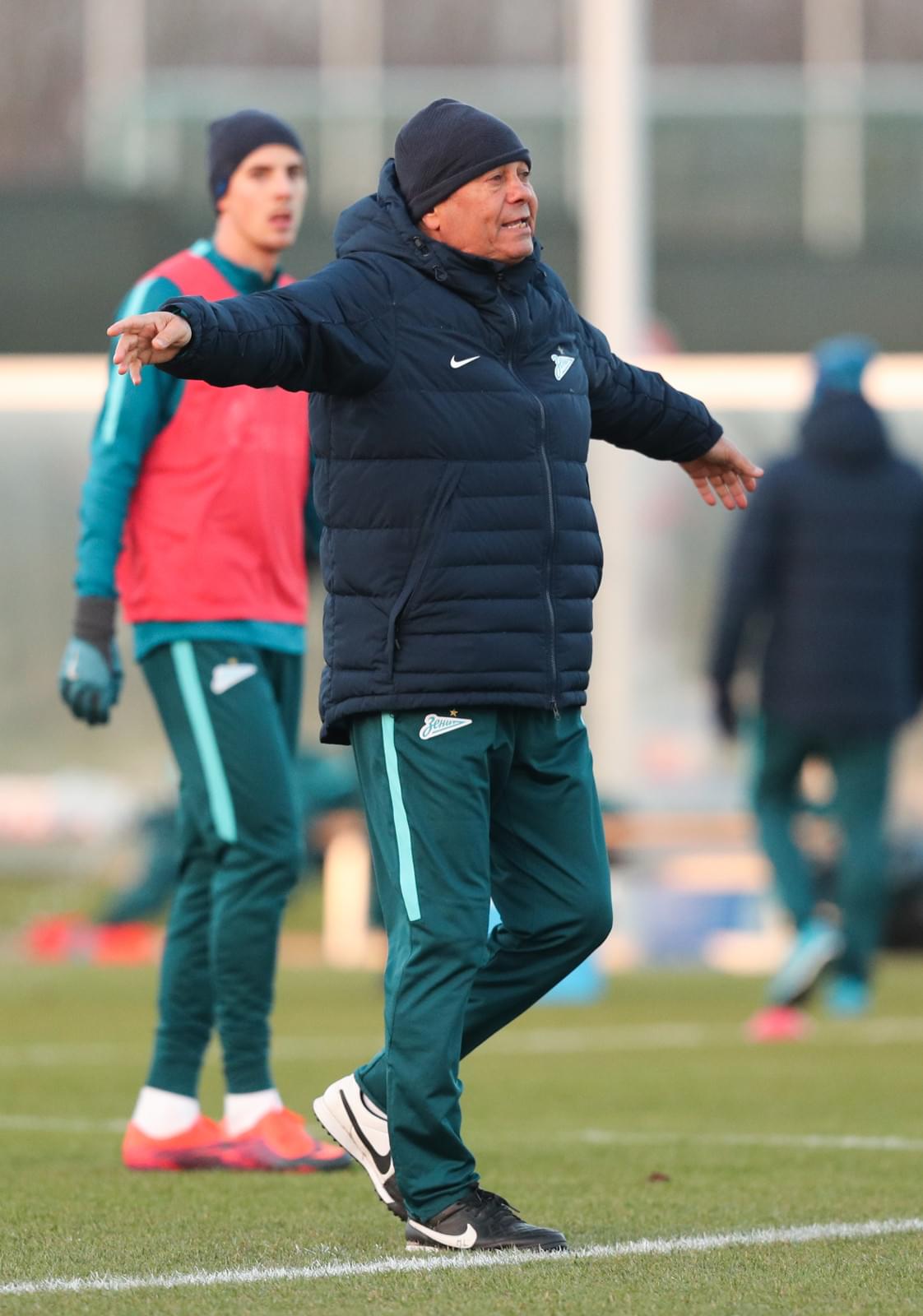 Третьи «Газпром»-тренировочные сборы в Бельгии: 13 февраля, вечерняя тренировка