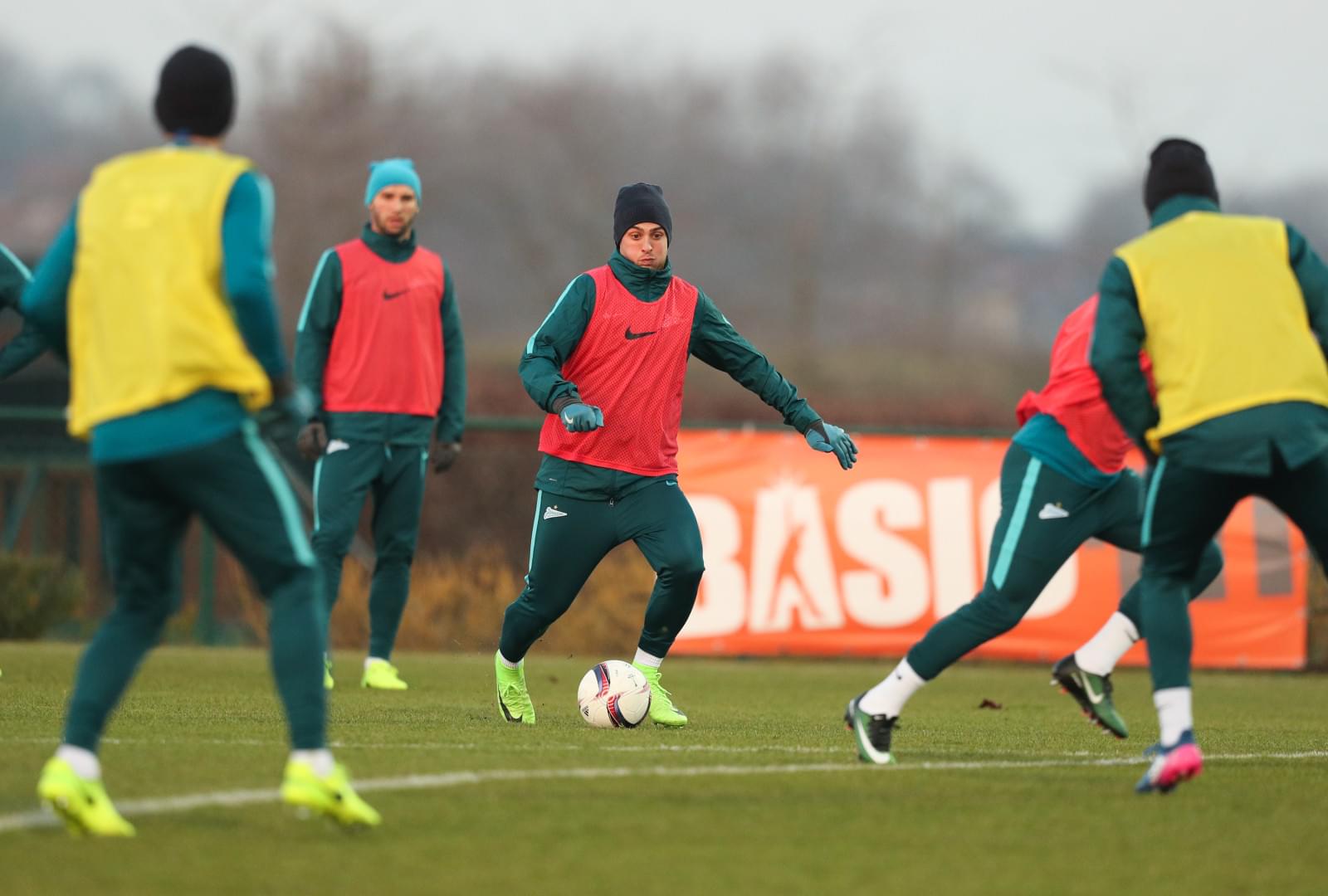 Третьи «Газпром»-тренировочные сборы в Бельгии: 13 февраля, вечерняя тренировка