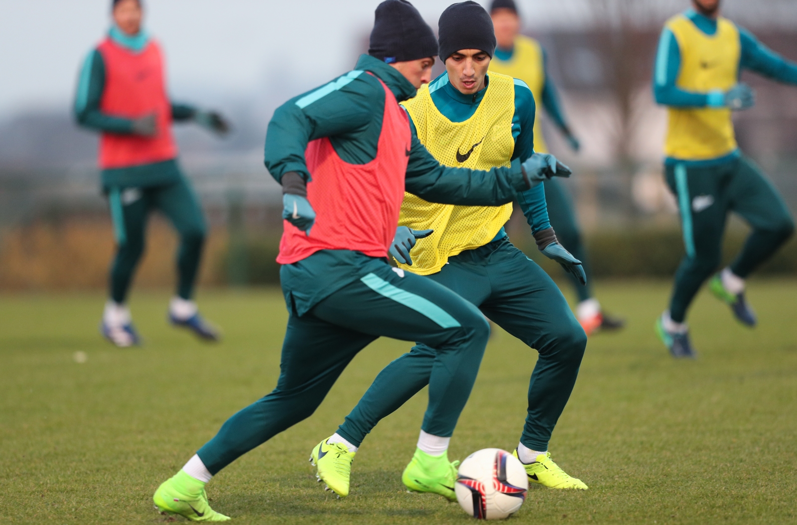 Третьи «Газпром»-тренировочные сборы в Бельгии: 13 февраля, вечерняя тренировка