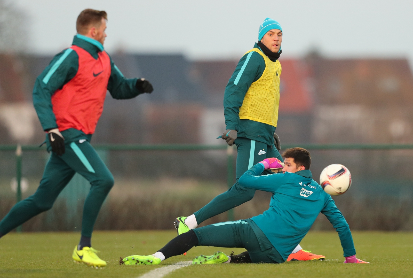 Третьи «Газпром»-тренировочные сборы в Бельгии: 13 февраля, вечерняя тренировка