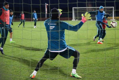 Третьи «Газпром»-тренировочные сборы в Бельгии: 13 февраля, вечерняя тренировка