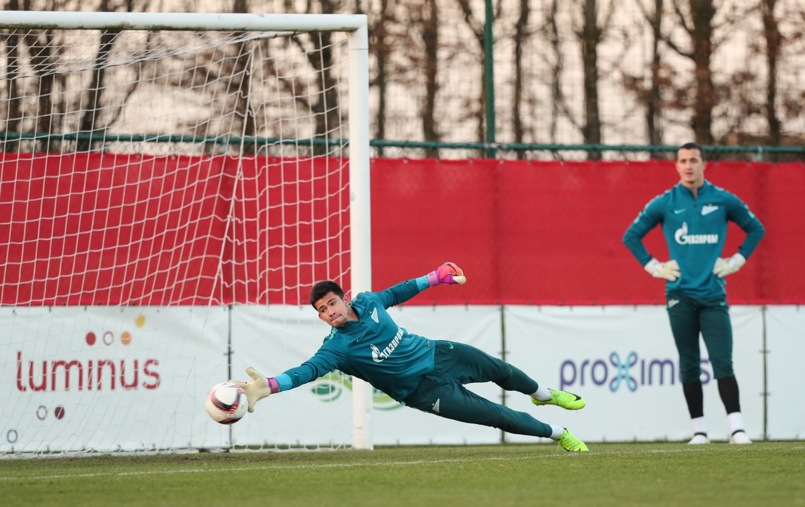 Третьи «Газпром»-тренировочные сборы в Бельгии: 14 февраля, вечерняя тренировка