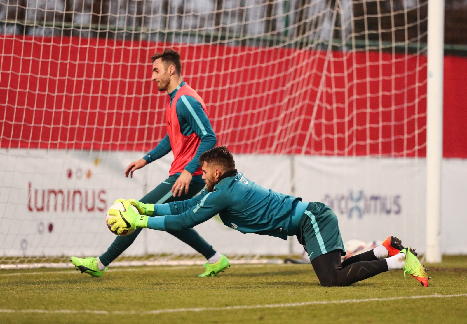 Третьи «Газпром»-тренировочные сборы в Бельгии: 14 февраля, вечерняя тренировка