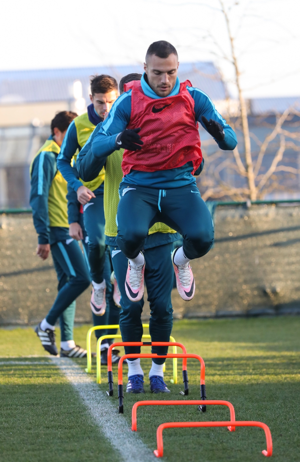 Третьи «Газпром»-тренировочные сборы в Бельгии: 14 февраля, вечерняя тренировка