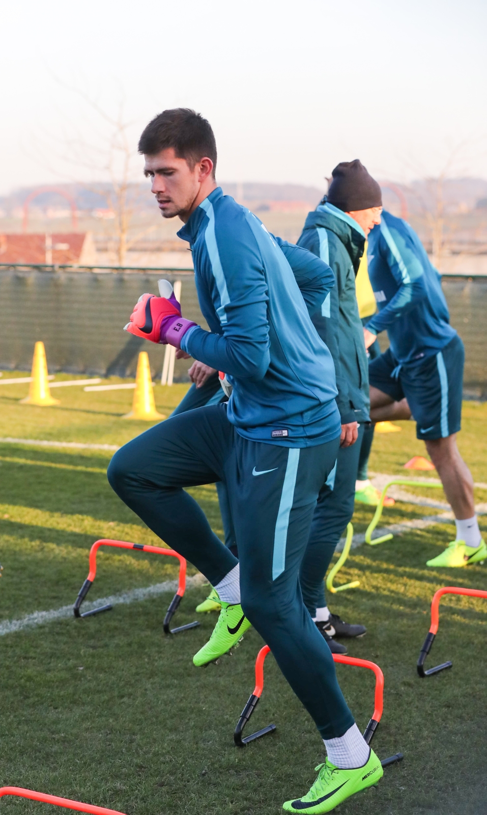 Третьи «Газпром»-тренировочные сборы в Бельгии: 14 февраля, вечерняя тренировка