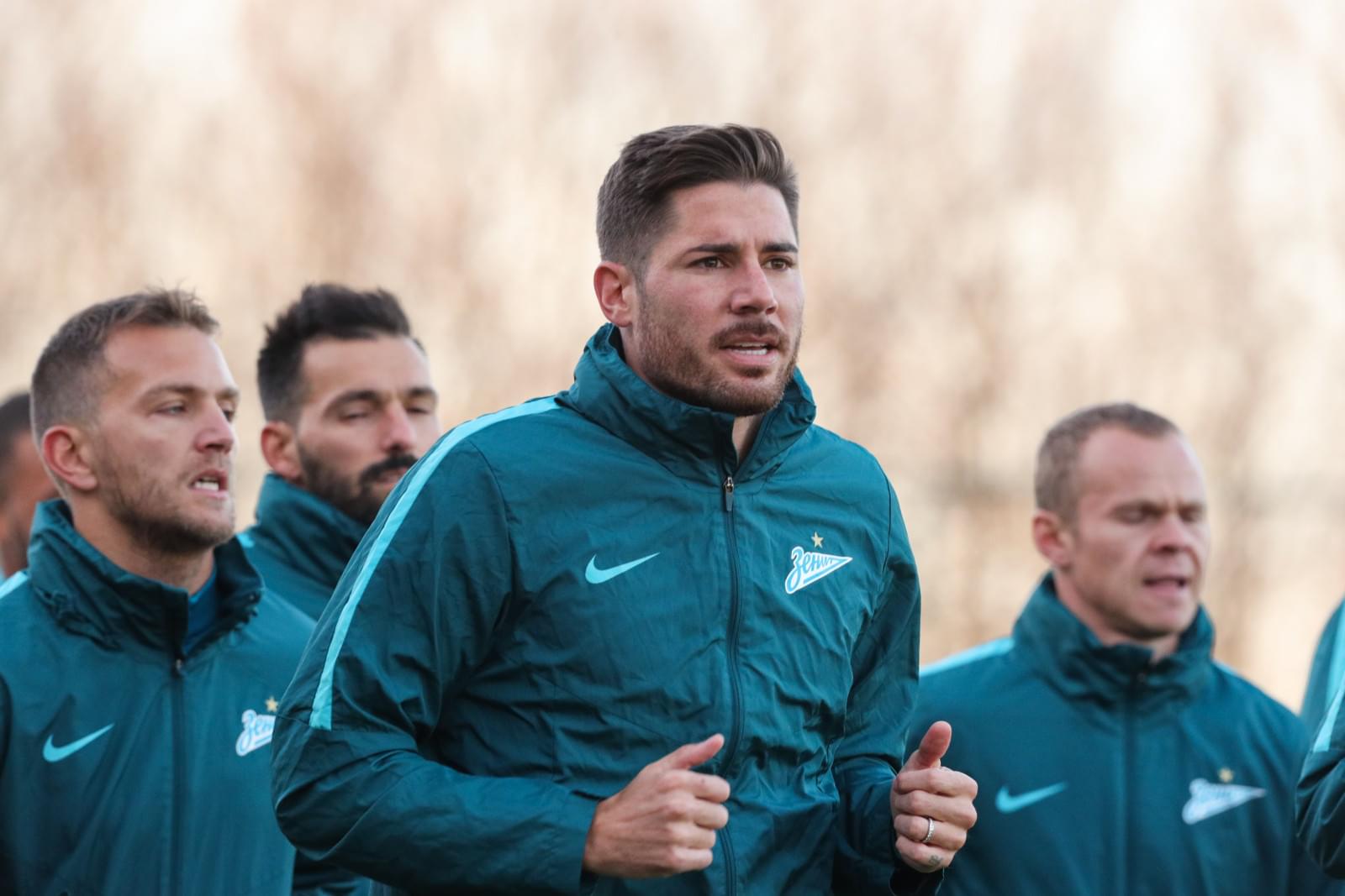 Третьи «Газпром»-тренировочные сборы в Бельгии: 14 февраля, вечерняя тренировка