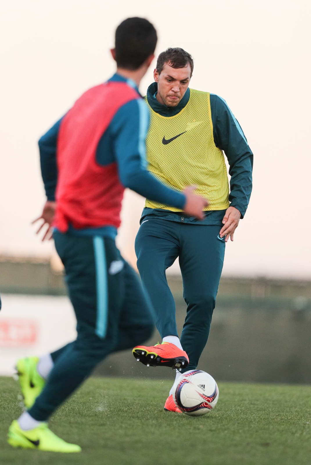 Третьи «Газпром»-тренировочные сборы в Бельгии: 14 февраля, вечерняя тренировка