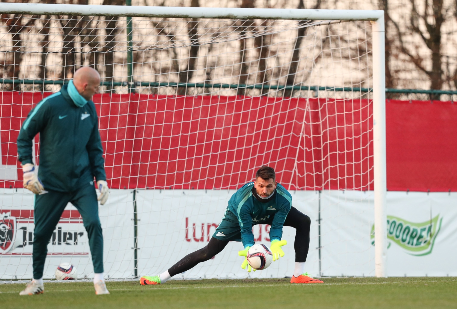 Третьи «Газпром»-тренировочные сборы в Бельгии: 14 февраля, вечерняя тренировка