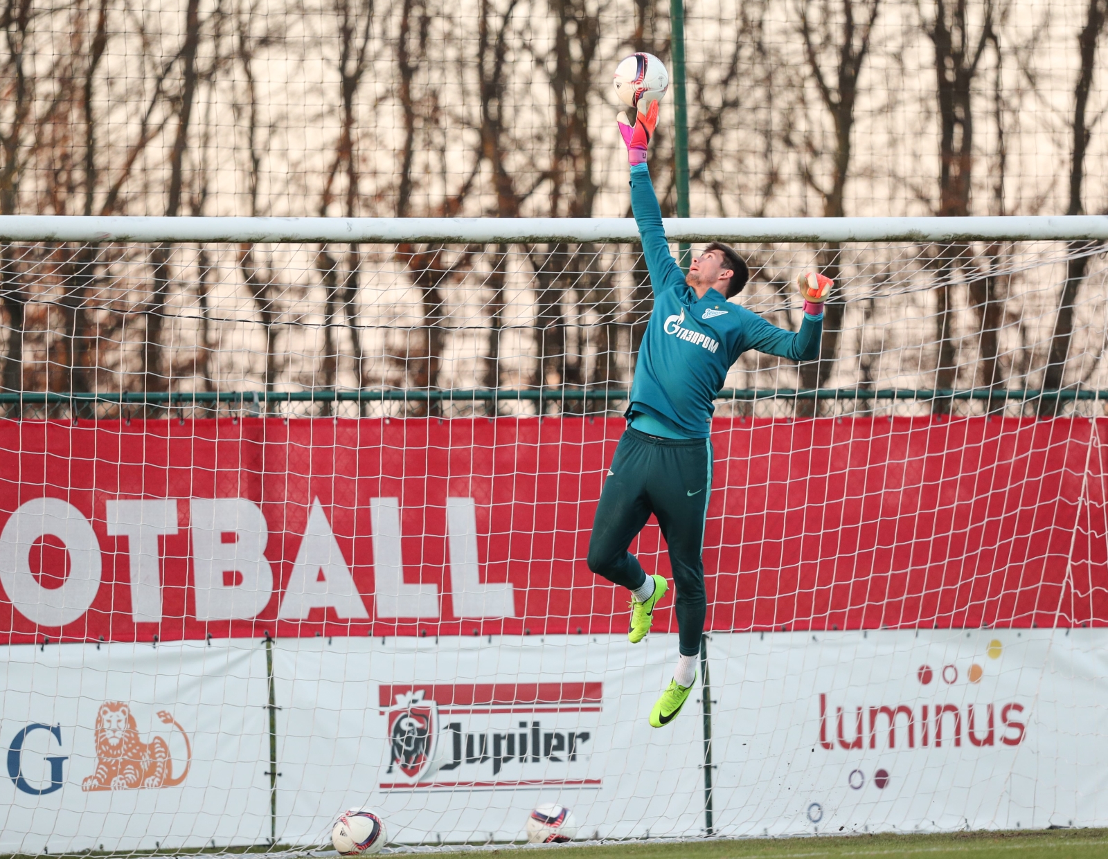 Третьи «Газпром»-тренировочные сборы в Бельгии: 14 февраля, вечерняя тренировка