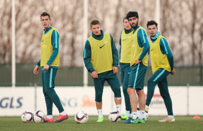 Третьи «Газпром»-тренировочные сборы в Бельгии: 14 февраля, вечерняя тренировка