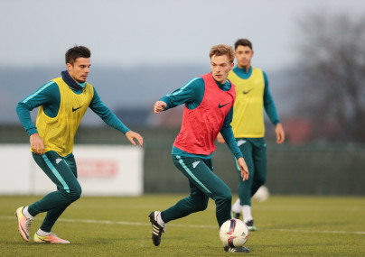 Третьи «Газпром»-тренировочные сборы в Бельгии: 14 февраля, вечерняя тренировка
