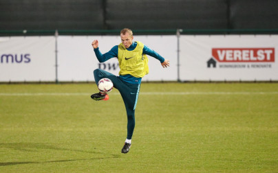 Третьи «Газпром»-тренировочные сборы в Бельгии: 14 февраля, вечерняя тренировка