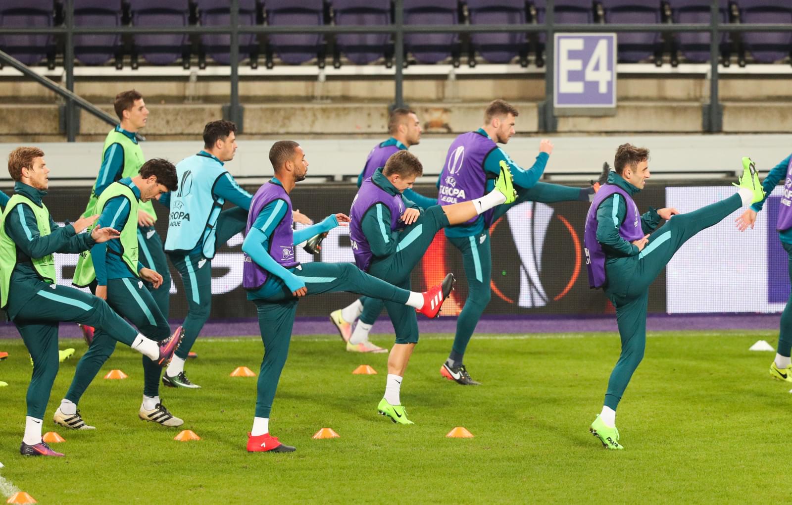 Тренировка «Зенита» перед матчем Лига Европы УЕФА 2016/17, 1/16 финала, «Андерлехт» — «Зенит»