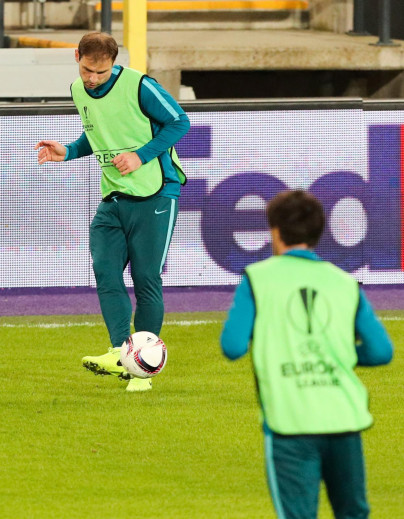 Тренировка «Зенита» перед матчем Лига Европы УЕФА 2016/17, 1/16 финала, «Андерлехт» — «Зенит»