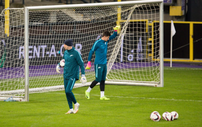 Тренировка «Зенита» перед матчем Лига Европы УЕФА 2016/17, 1/16 финала, «Андерлехт» — «Зенит»