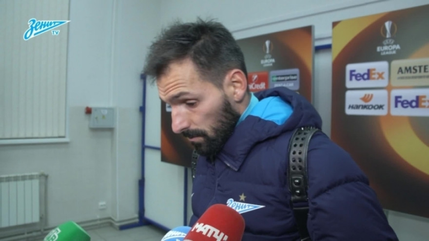 Данни на «Зенит-ТВ»: «Мы должны сконцентрироваться на чемпионате и выиграть его»