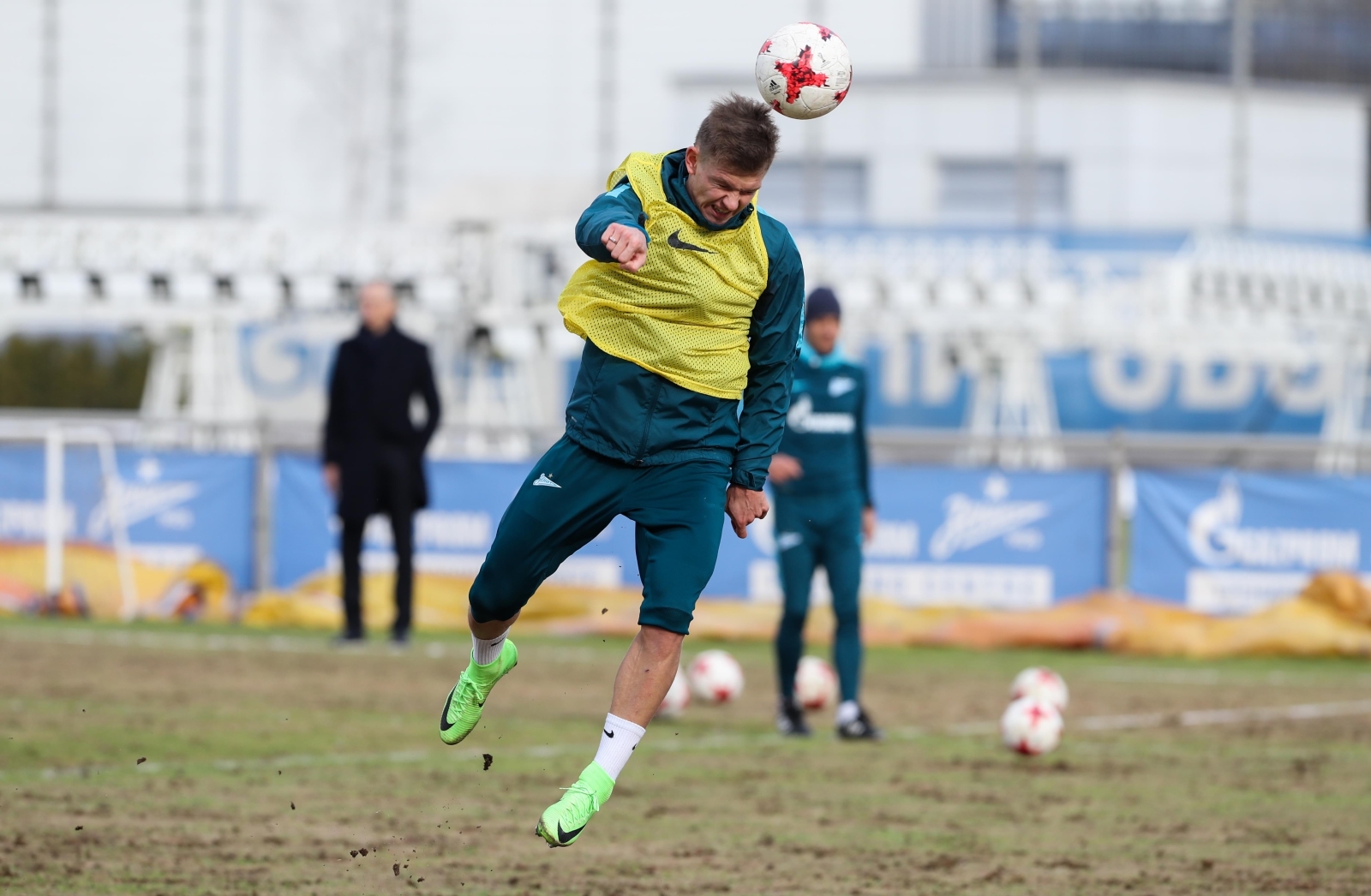 Тренировка «Зенита» перед матчем с ЦСКА